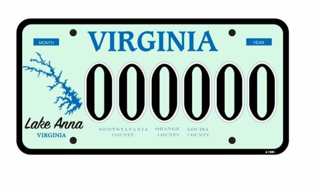 Lake Anna Special License Plate Effort Moving Forward