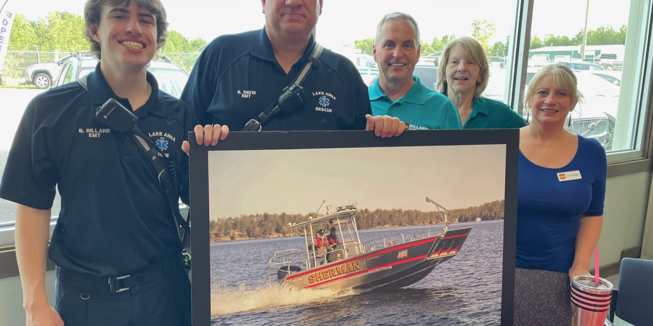 Lake Anna Rescue Raising Funds To Replace 24-Year-Old Boat Serving WHTF