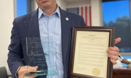 Louisa County Administrator Honored