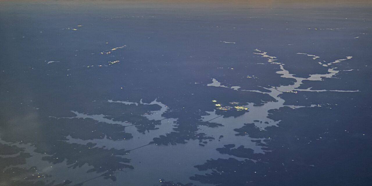 Stunning Aerial Photo Of Lake Coming To Lake Anna Outfitters