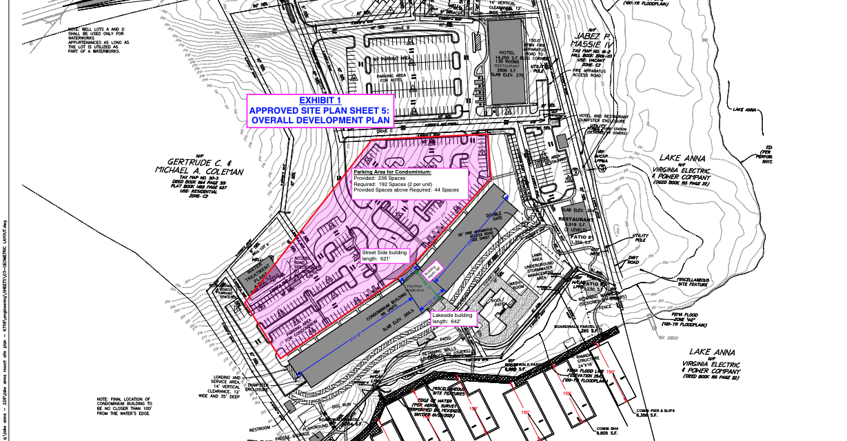 Lake Anna Resort LLC Developer Ups Ante With New Proffers