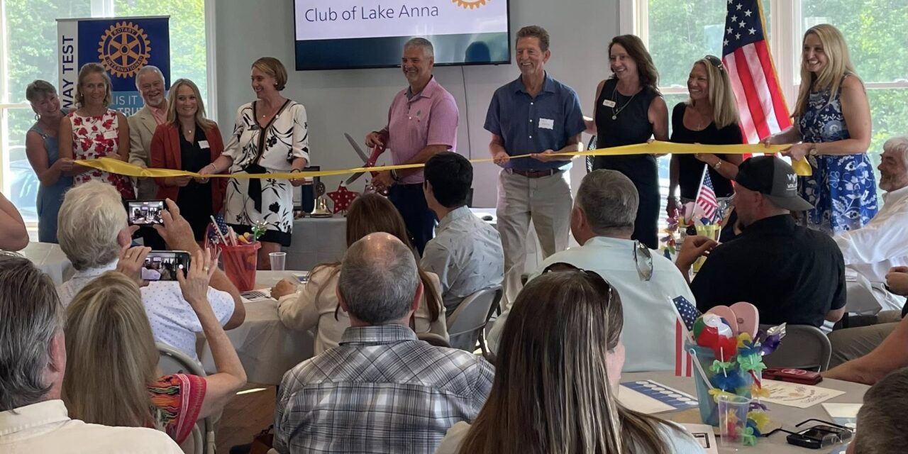 Lake Anna Rotary Forms With Goal To Serve Community Needs