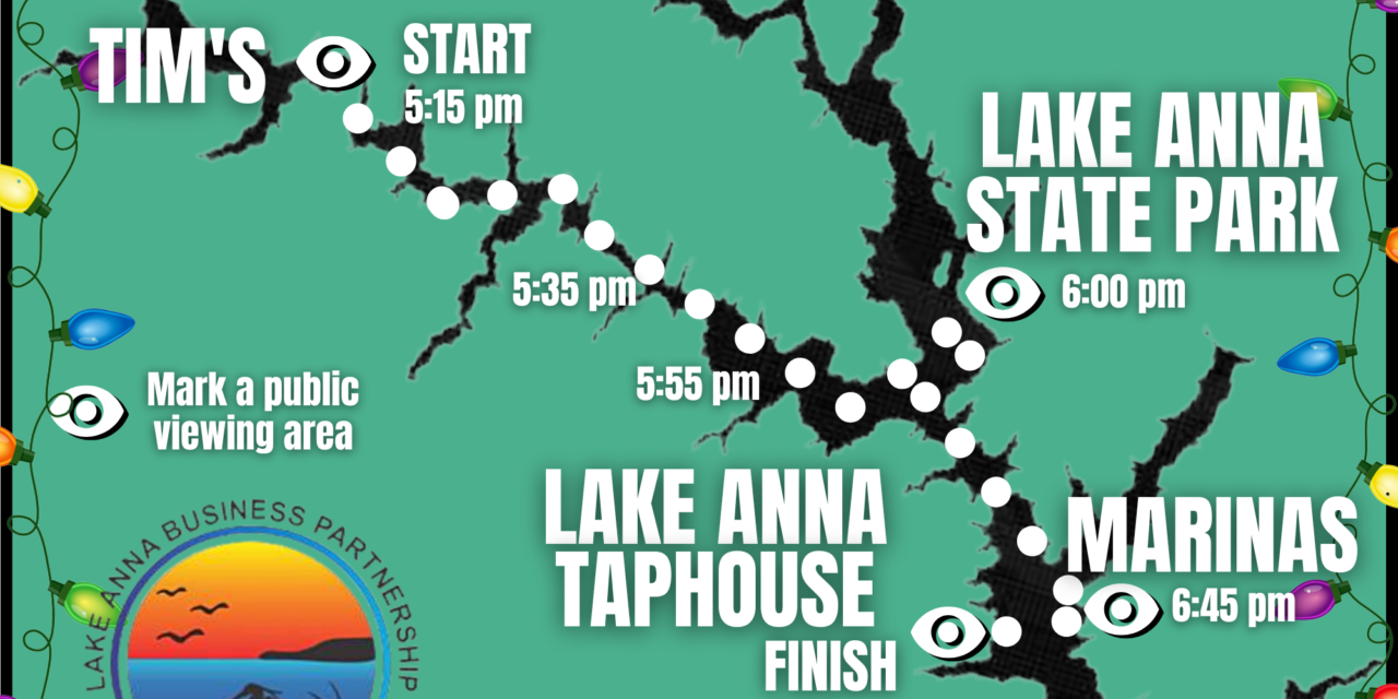 2025 Lake Anna Business Partnership Lighted Boat Parade