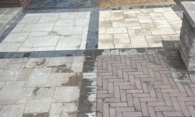 Contractor Creates Outdoor Showroom  At Lake For Hardscaping And Lighting