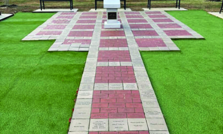 Station 8 Patio Commemorates Donors With Bricks And Benches