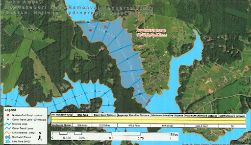 LAAC Denies Application To Remove Terry’s Run No Wake Surfing Zone